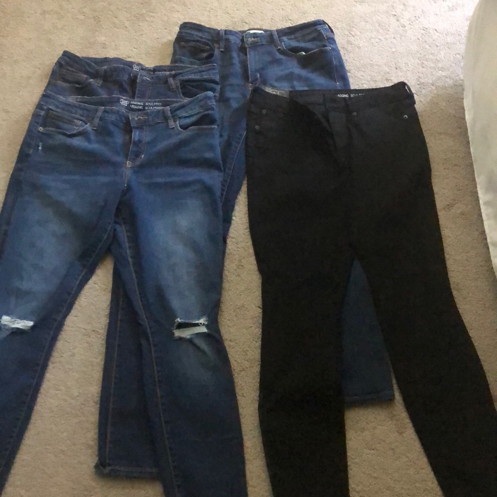 $300 worth of Levi and Gap jeans size 12